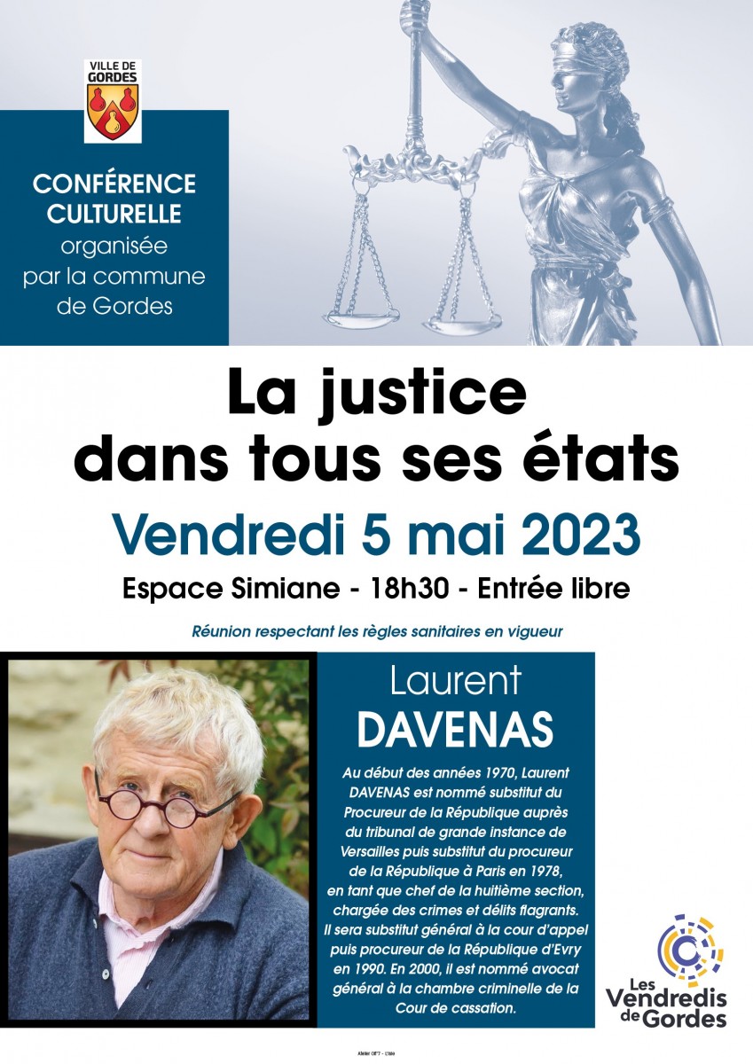 Conférence - Laurent DAVENAS  -  05 Mai 2023