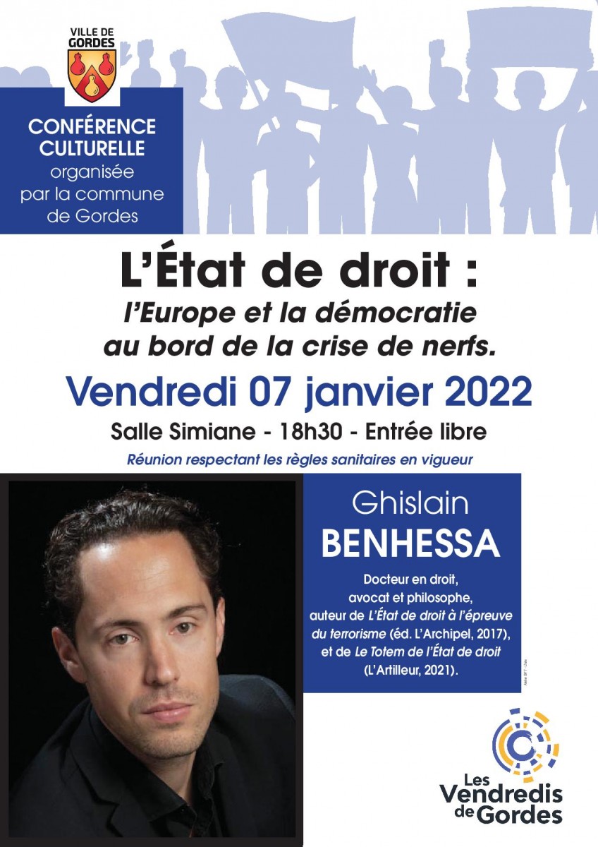 Conférence - Ghislain BENHESSA - 07 Janvier 2022