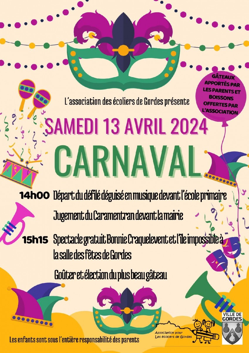 Carnaval - 13 avril