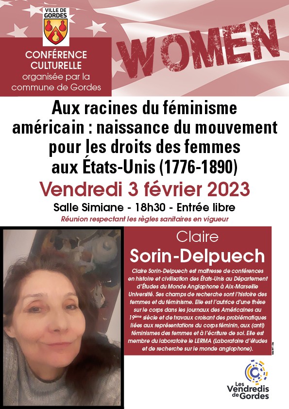 Conférence - Claire SORIN-DELPUECH - 03 Février 2023 