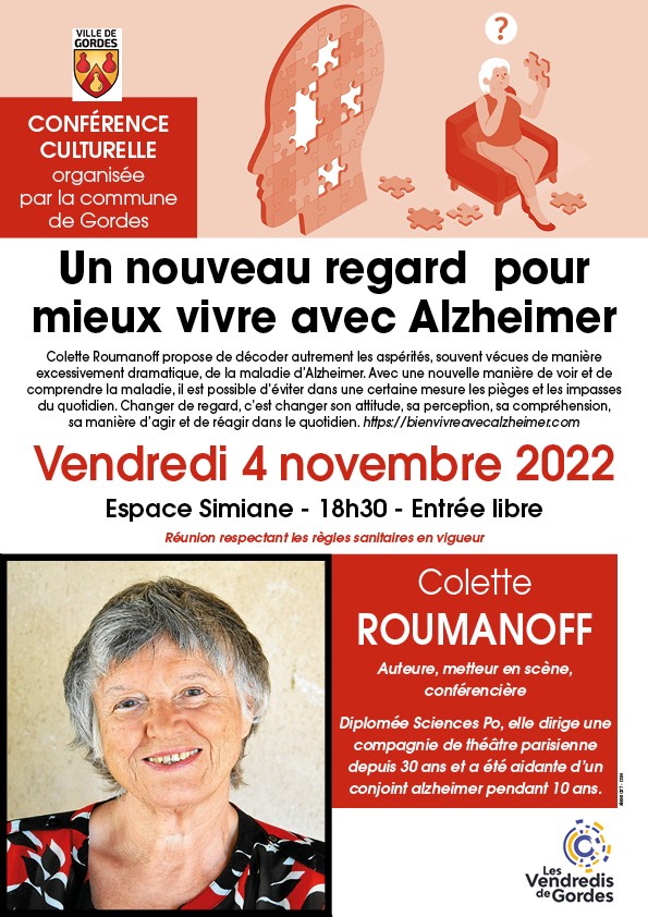 Conférence - Colette ROUMANOFF - 04 Novembre 2022