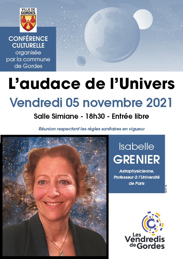 Conférence - Isabelle GRENIER - 05 Novembre 2021