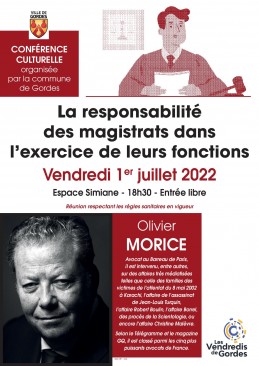 Olivier MORICE - vendredi 1er juillet 2022
